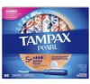 Free shipping from TAMPAX~American Tampax long and short catheter-type built-in tampon sanitary napkin for swimming, 32 pieces of pearls-long catheter-extra large quantity U others