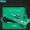 LAOA (LAOA) hardware household tool box storage box car thickened iron box square 16.5 metal tool box LA113411