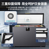 Haier freezer minus -40 degrees ultra-low temperature freezer commercial large-capacity freezer seafood quick freezer cell-level freezer household large-capacity freezer first-level energy efficiency frost reduction 80% -40 ultra-low temperature | large-screen digital display temperature control | new first-level energy efficiency 305L