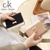 Casa-kupsCK wallet female 2025 Chinese Valentine's Day student small wallet folding Korean style bow short card holder coin purse light pink