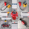 CLCEY hollow hydraulic jack hollow through-core anchor cable tensioning cylinder 100 tons 150 tons 200TRRH through hole electric CX-D150K90 stroke 200mm without oil pump