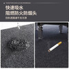 South Sandwich High-end Quality Treadmill Shock Absorbing Mat Gym Soundproofing Shock Absorbing Carpet Treadmill Commercial Bedroom Room Full Cover Gray TPE Single Stripe 6mm 160*200cm