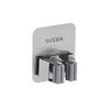 Mrs. Zhuang 304 stainless steel mop clip hook no punching bathroom broom hanger adhesive gray hookless
