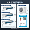 Gree Central Air Conditioning Lingzhi Multi-split 4 HP One to Three Pure Copper Tube GMV-EH4WL/A Two Bedrooms and One Living Room Multi-effect Silent One Price All-inclusive Seiko Installation National Subsidy