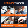 MENGXUAN driving recorder 360-degree panoramic 4k high-definition without blind spots 24-hour parking monitoring front and rear dual recording sentry mode front, left, and rear panoramic four-recording WiFi interconnection + 64G streaming media rearview mirror reversing image vehicle-mounted car camera plug-in-free wiring to prevent scratching
