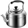 FANCYCHIC extra thick nostalgic kettle extra thick kettle household durable sound kettle gas gas induction cooker thin ** small pot small capacity 1000ml selected good steel - automatic sound kettle end of year // fight