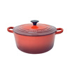 Le Creuset French imported enamel cast iron pot soup pot stew pot induction cooker gas stove universal 20cm round pot red