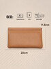 Jianba Wallet Women's Cash Storage Bag Simple Soft Leather Long Wallet Large Note Storage Shrapnel Coin Purse Clutch