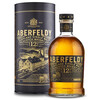 Aberfeldy 12-year-old Scottish single malt whiskey 1000ml 40% gift box for New Year's gifts, slightly defective