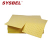 Sysbel laboratory industrial adsorption cotton pads adsorption cotton sliver adsorption cotton pillow leakage emergency liquid absorption set oil-absorbent cotton chemical adsorption cotton water-absorbent cotton light chemical-proof cotton pads CP0001Y spot