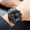 Xiaomi Buyi Transformers Youth Watch Men's Student Junior High School Multifunctional Sports Waterproof Dual Display Luminous Electronic Watch Black Samurai King Kong Tough Guy Overlord