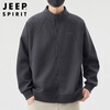 JEEP SPIRIT Jeep jacket men's sweatshirt men's high-end 2026 spring and autumn high-end handsome sports casual trendy clothes