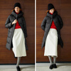 Semir Chen Duling | 90 down jacket women's 25 winter long three-proof anti-static hooded jacket 109725113001