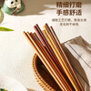 COOKSS chopsticks household chicken wing wood antibacterial and mildew-proof, one pair for one person, dedicated food contact grade tableware, no paint, no wax