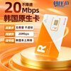 Korean data card mobile phone card native local unlimited data card SKT Seoul Jeju Island mobile phone card Internet mailing 5 days unlimited 4G does not include calls + card removal needle + conversion plug + tax-free rebate