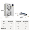 Haier central air-conditioning one-to-four and one-to-three household living room multi-split, one price all-inclusive, full DC variable frequency first-level energy efficiency embedded whole-house air conditioner Yunshu Pro+ large 6 HP first-level energy efficiency one to five, three rooms and two living rooms, 130 double fans