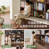 Lin's home hole board deck bookcase integrated whole wall full living room display cabinet storage bookshelf UY1X