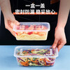 Youao disposable lunch box square 1000 type * 20 sets with lid food grade fast food box thickened packing box picnic tableware