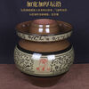 Ye Yu Sichuan home-made pickled vegetable jar earthenware old-fashioned ceramic jar with lid extra large thickened pickled vegetable jar old jar with water capacity 17 catties with inner lid