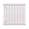 Yueming 8080 copper-aluminum composite radiator household radiator water circulation fixed radiator plumbing manufacturer direct sales free shipping center distance 600-14 columns full height 65cm*14 columns copper-aluminum 8080 type horizontal tube 40 riser 25