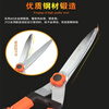 Huaiman Hedge Shears Labor-saving Large Scissors Pruning Shears Garden Lawn Flowers and Trees Pruning Tool 8218 Sawtooth Opening Regular Style