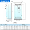 Chint (CHNT) plastic case circuit breaker 63a three-phase DZ15-40/3902-32A plastic case 100a motor protection air switch 100A 3P