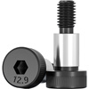 Tianzhuo Hardware 12.9 grade inner hex plug screws, equal height shoulder shoulder limit bolts M5M6M8M10M12M16mm 8*M6*30 (black)-5 pcs