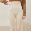 LangSha white shark pants women's winter velvet thickened windproof warm pants 400g can be worn outside yoga slimming leggings