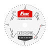 Fang Dawang industrial-grade paint-free board saw blade special-purpose woodworking saw ladder flat teeth non-collapse edge ecological board cutting sharp saw teeth ladder flat teeth 5.5 inches 54 teeth