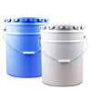 Paint bucket manufacturer direct sales thickened trash can water bucket incineration bucket chemical barrel coal bucket iron bucket convenient bucket 20L thickened incineration bucket