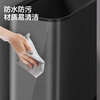 Mayflower Stainless Steel Trash Can Cracked Directly Throws 12L Large Capacity Household Hotel Property Internal and External Double Barrels Hidden Garbage Bags
