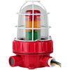 BBJ-5 explosion-proof three-color light alarm flashing light 220V24V12V sound and light alarm chemical factory warning light 220V