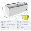 AUCMA commercial ultra-large capacity combination display cabinet supermarket freezer island cabinet quick-frozen-24 seafood cold drinks prepared dishes dumplings horizontal single temperature freezer automatic defrost straight cabinet 800 liters 2155*861*860