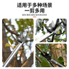 MYTEC high-altitude pruning shears, extended pruning shears, special scissors for branch cutting, stainless steel fruit tree shears, garden thick branch shears, gardening 1-meter pruning shears, stainless steel poles