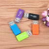 Card reader TF card/MICROSD card/mobile phone memory card converter U disk high speed 2.0 memory TF card computer car driving recorder dual-purpose card reader event exclusive random color 1 pack