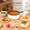 Youao sugarcane pulp paper plate and paper bowl disposable tableware waterproof and oil-proof natural color degradable paper bowl 350ml*50 pieces