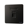 Schneider Yishang series deep space gray single-linked Category 5e information socket with protective door E8331RJS5_DG_C1 Single-linked Category 5e information socket Yishang deep space gray