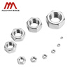 AOZHAN Industrial (AOZHAN) 304 stainless steel A2-70 hexagonal nut DIN934 full series M8 20 pieces/pack
