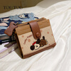 Toutou puppy short wallet card bag integrated document storage bag multi-card slot coin purse birthday new year year of the horse gift