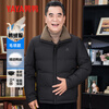 Duck Down Jacket Dad's Clothing Men's Winter Warm and Cold-proof Fur Collar Middle-aged and Elderly Thickened Business Casual Father's Jacket Men's