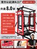 Shantou Lincun mobile electric scaffolding indoor and outdoor decoration lifting platform for high-altitude work sites new folding Lisong Xinhang 8 meters high four-sided fence model (fidelity) quality guaranteed