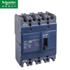 Schneider 3P plastic case circuit breaker EZD100E/EZD160E/EZD250E/EZD400E/630E circuit breaker 4P 315A 3P