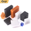 ZAVE router CPU aluminum heat sink 14*14*8 black slotted (5 pieces)