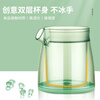Meizhikou orange juice press manual juicer small household residue juice separation orange juice cup portable