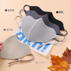 Iconi Warm Mask Autumn and Winter Adult 3D Breathable Non-stuffy Cycling Cycling Coldproof Windproof Dustproof Light Gray
