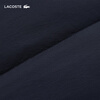 LACOSTE French crocodile women's 25 autumn and winter new solid color zipper goose down jacket | BF2502 166/navy blue L 40