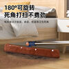 Diaohuang 35cm wiper wool cover cloth head 2025 new magic broom thickened mop cloth cover cleaning mop replacement cloth coral velvet towel thickened edge 55CM wiper + 55CM cover cloth * 1 25 new style - wiper and mop artifact, wet and dry dual-use - mop and scrape in one