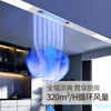 Rockefeller (ROCK FILE) Liangba kitchen air conditioner linear bathroom air cooler honeycomb large board ceiling special cooling and heating embedded white / kitchen air conditioner 1800w refrigeration / opening installation