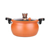 Ye Yu Maifan stone micro-pressure cooker household binaural stew steamer non-stick soup pot accessories gas nozzle pot lid 22cm red sealing ring