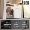 KUKA Washing Machine Integrated Cabinet Companion Basin Balcony Washing Machine Cabinet Space Aluminum Laundry Cabinet G-07401 120cm | Elegant White Left Basin | Right Basin Contact Customer Service
